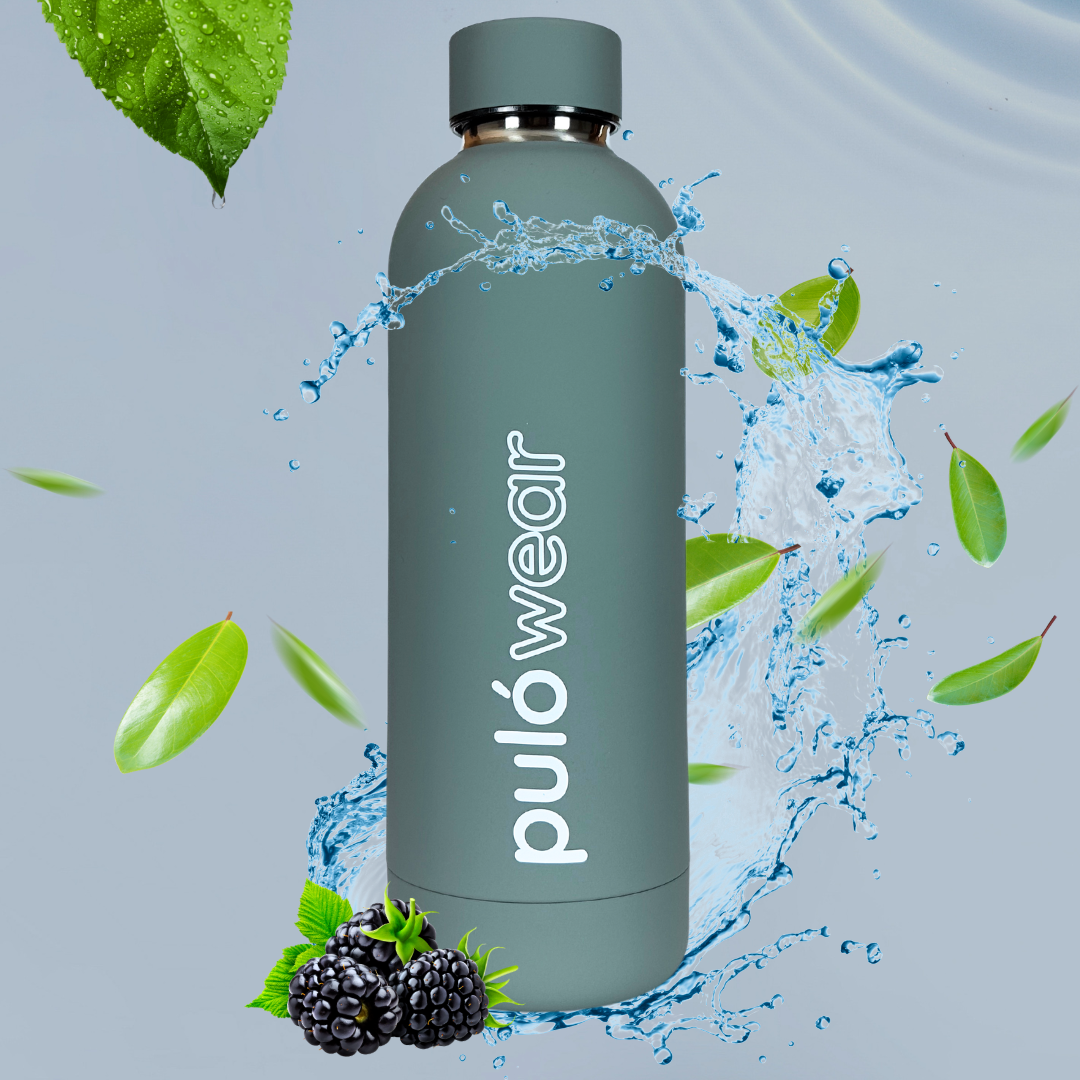 PulóWear Classic Acél Palack | 500 ml Szürke