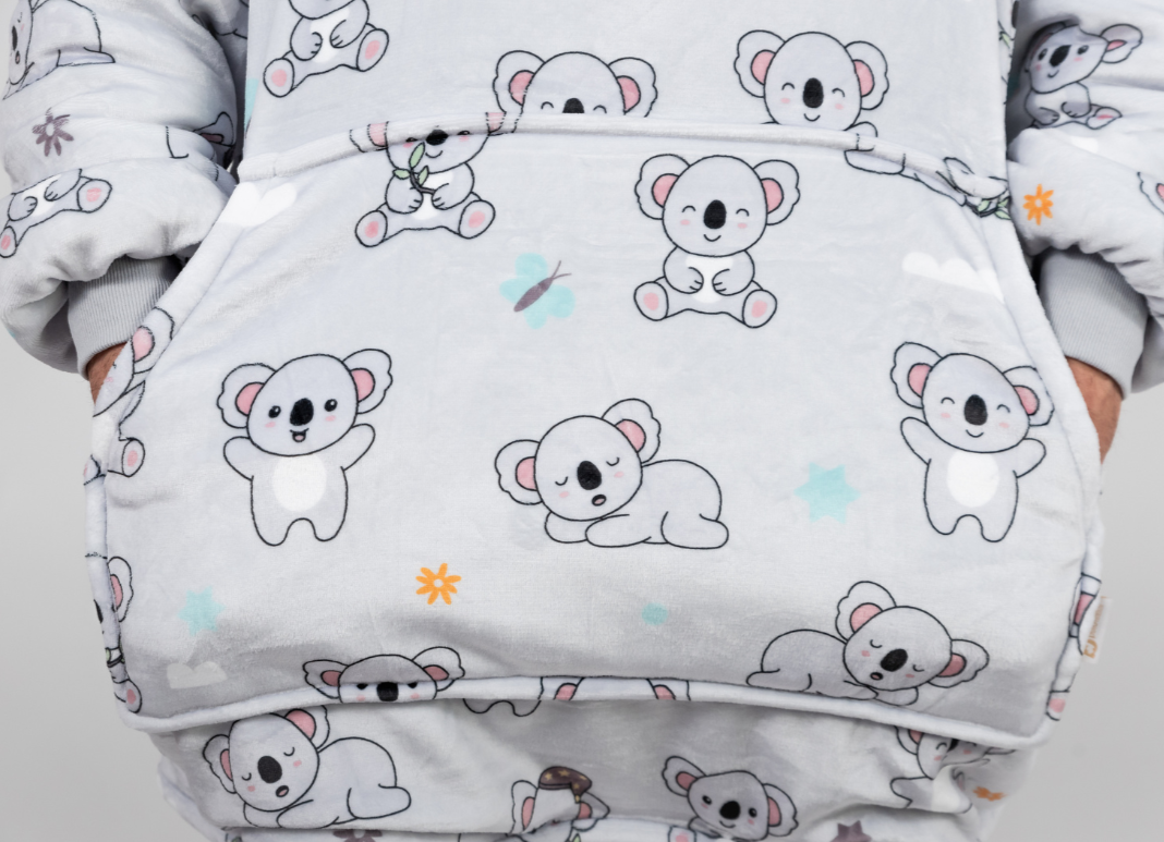 Ezüstszürke Koalás Puló