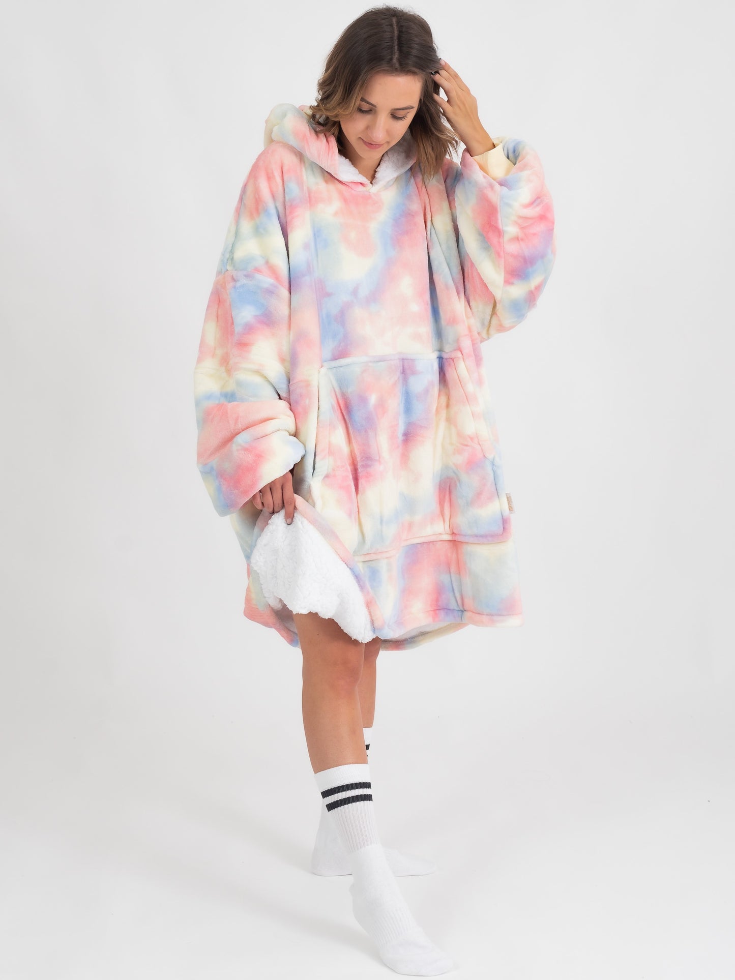 Pasztell Tie-Dye Puló