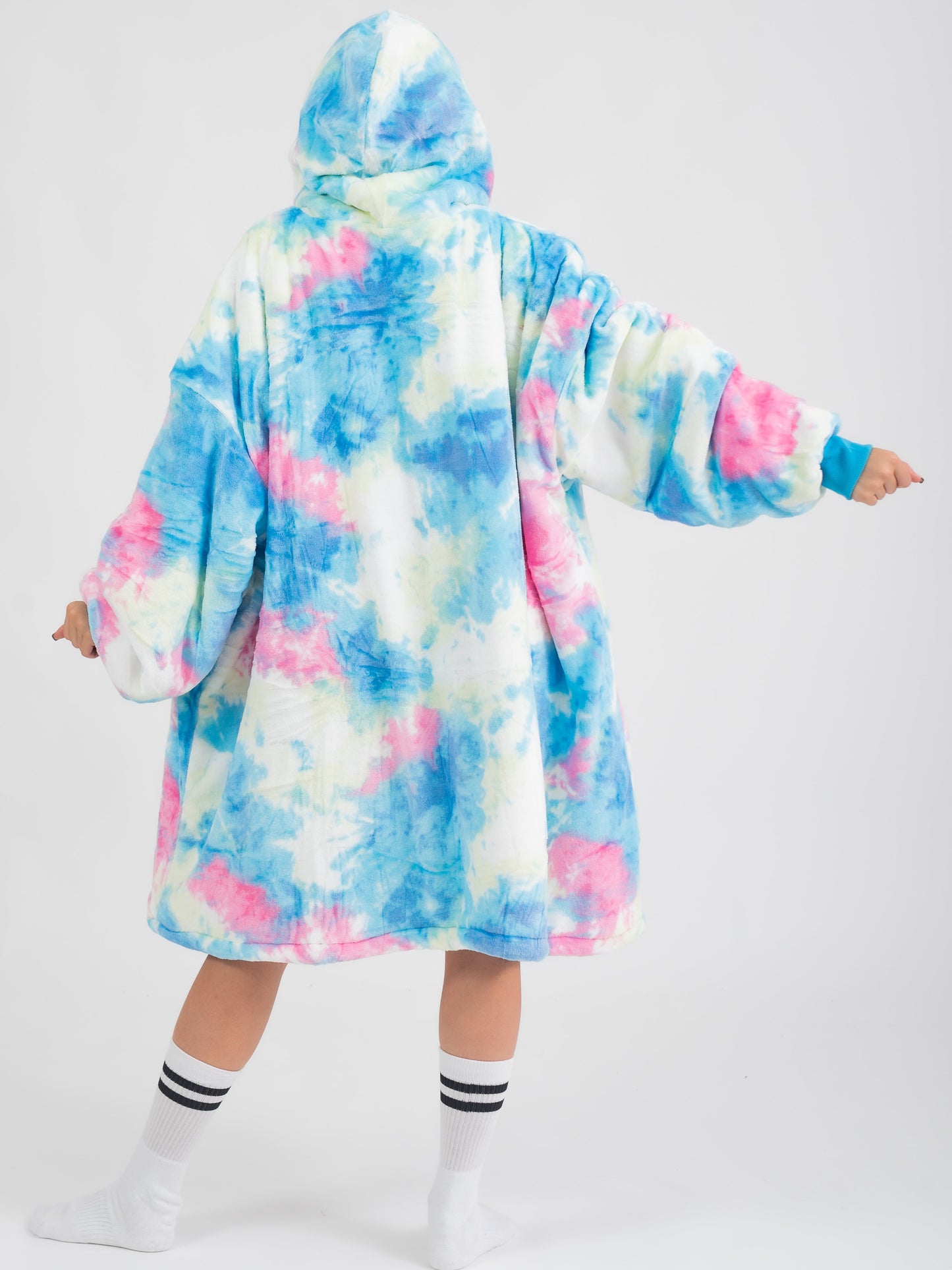 Türkiz Tie-Dye Puló