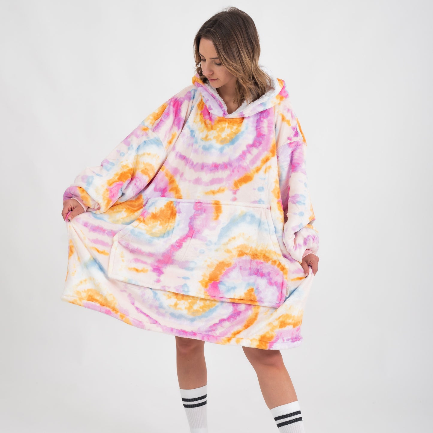 Narancs Tie-Dye Puló
