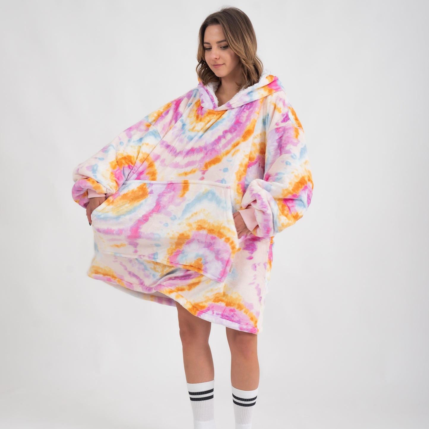 Narancs Tie-Dye Puló