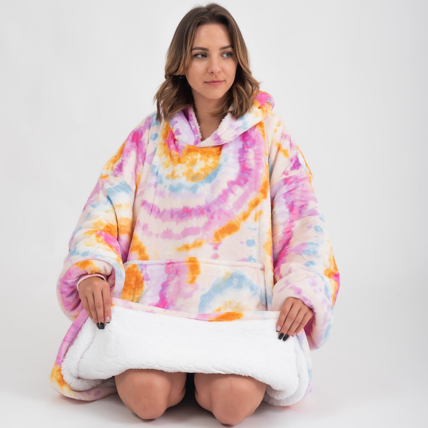 Narancs Tie-Dye Puló