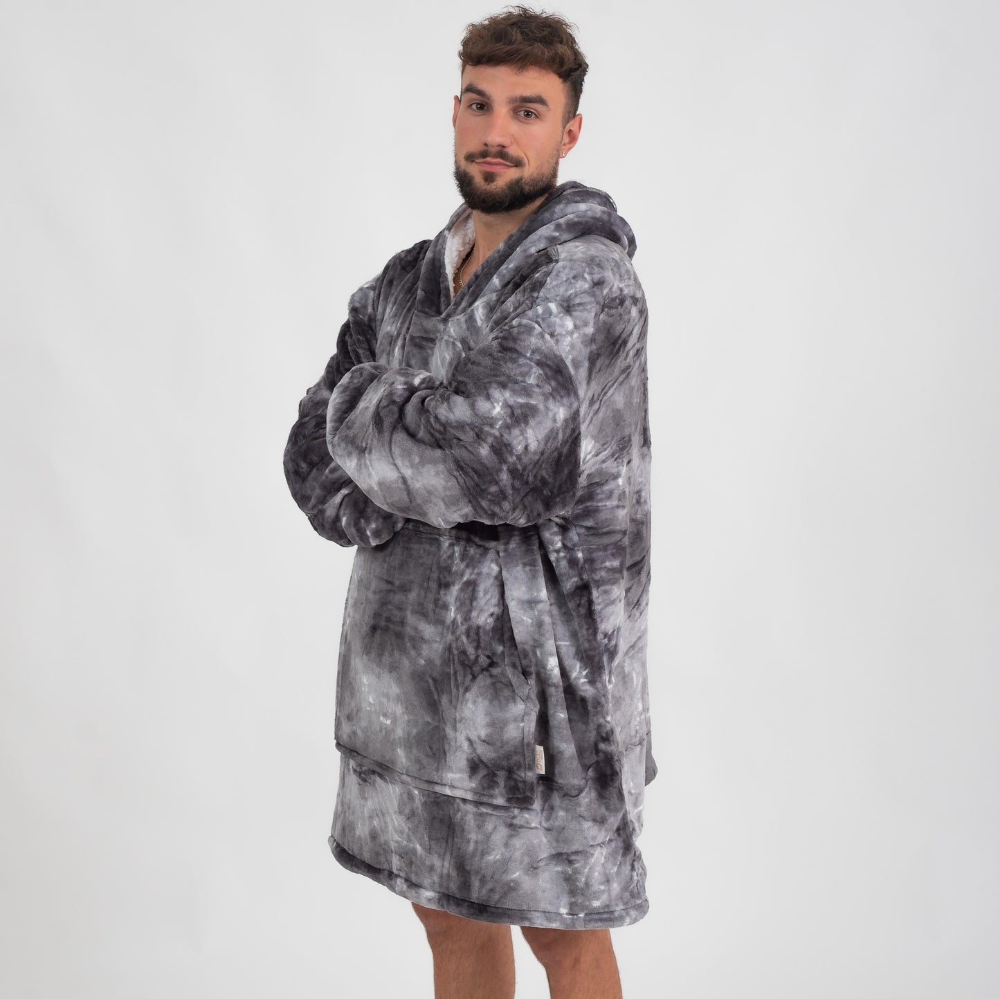 Asztroszürke Tie-Dye Puló