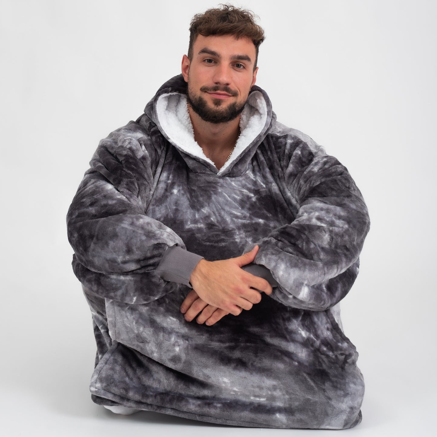 Asztroszürke Tie-Dye Puló