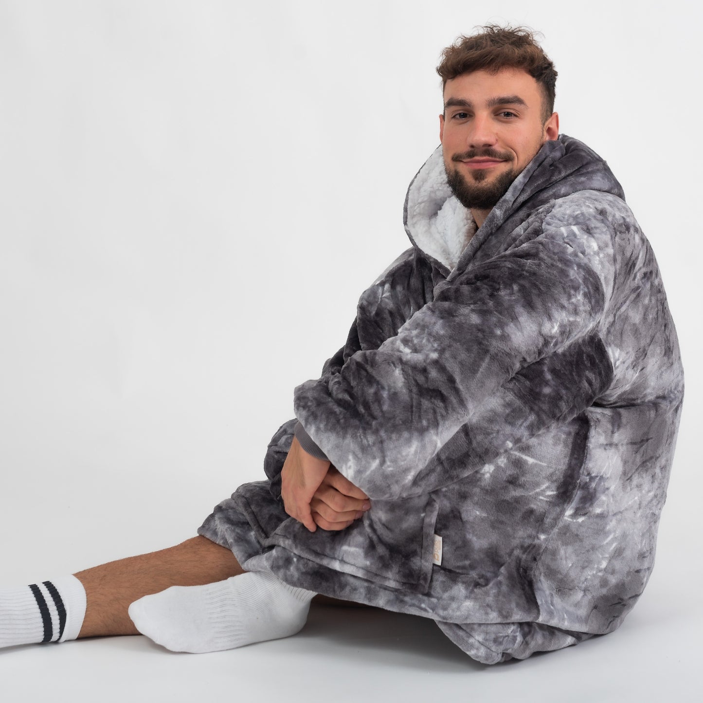 Asztroszürke Tie-Dye Puló