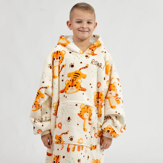 Barna Tigrises Puló (Gyerek)