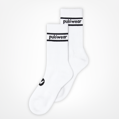 PulóWear Zokni - Fehér feliratos