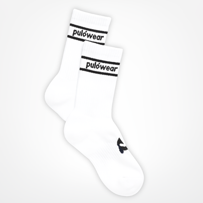 PulóWear Zokni - Fehér feliratos