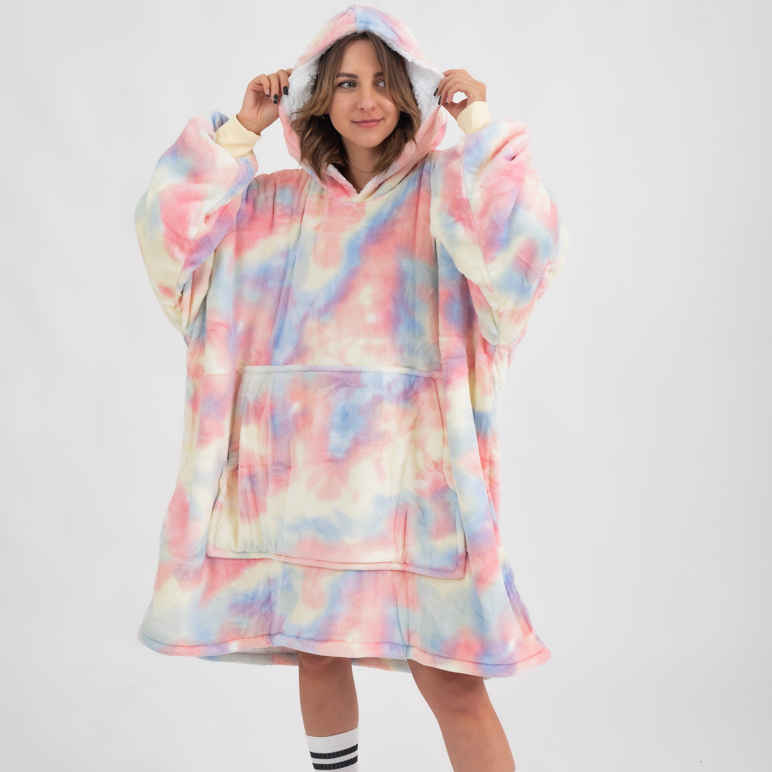 Pasztell Tie-Dye Puló