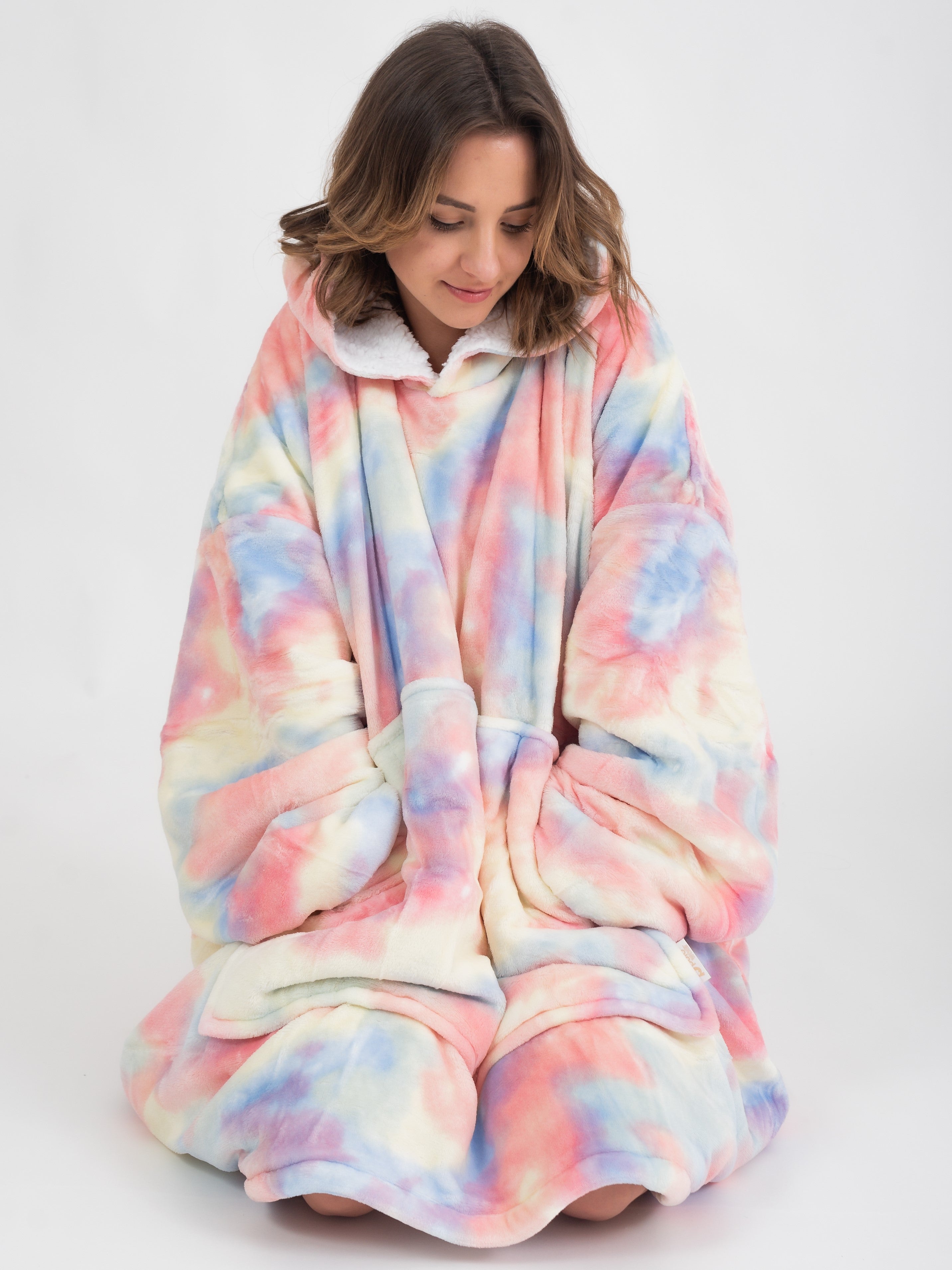 Pasztell Tie-Dye Puló