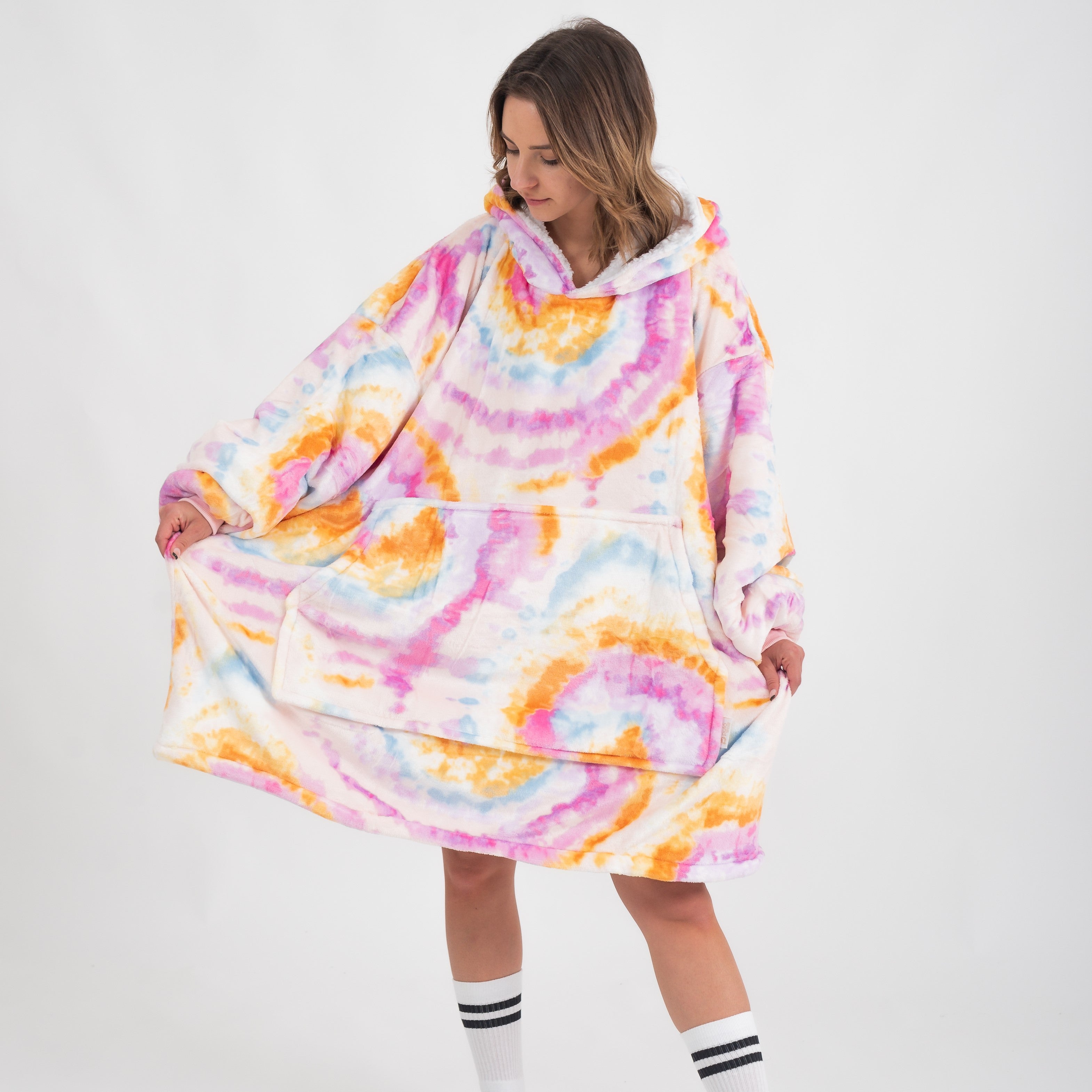 Narancs Tie-Dye Puló