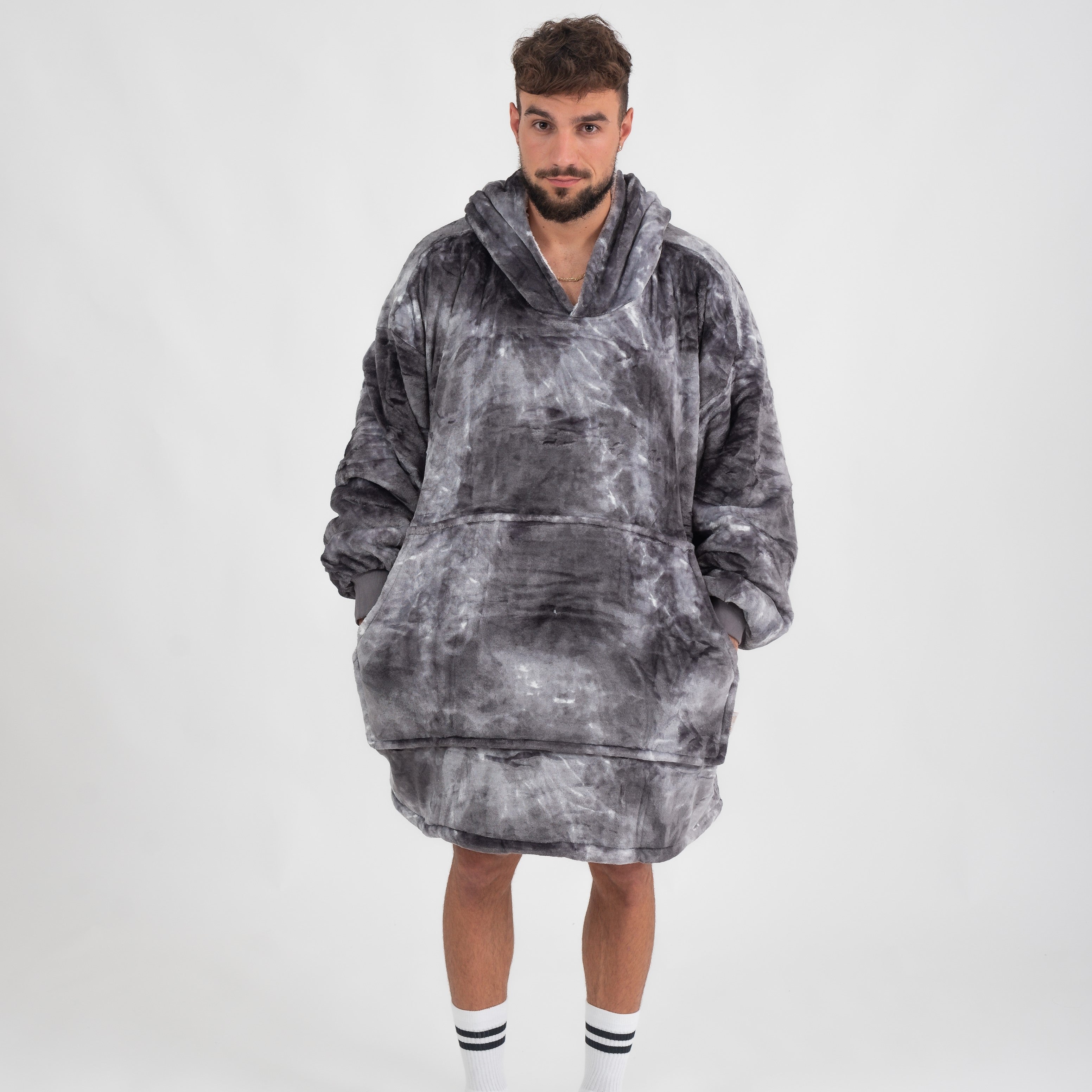 Asztroszürke Tie-Dye Puló